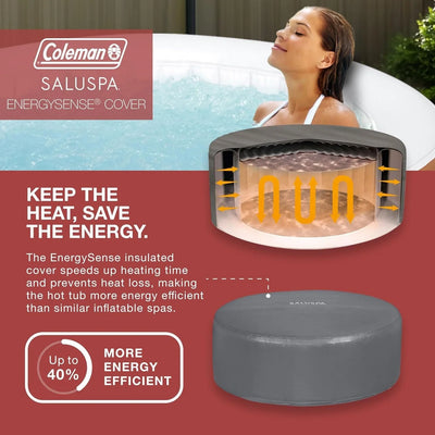 Inflatable Hot Tub Round Portable Outdoor Spa