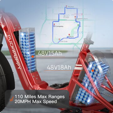 PUCKIPUPPY Electric Tricycle