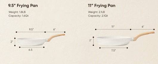 Carote Nonstick Pots and Pans Set, 21 Pcs Induction Kitchen Cookware Sets