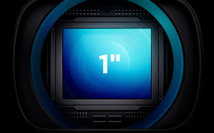 That’s a 1-Inch Sensor