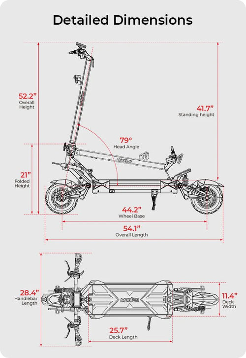 Maxfun 10 MAX High Performance Electric Scooter