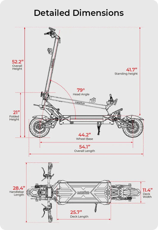 Maxfun 10 MAX High Performance Electric Scooter
