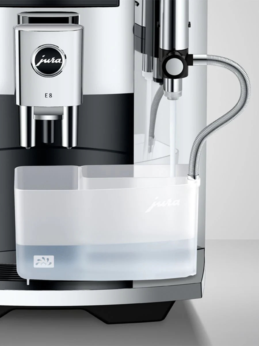 One-touch milk cleaning system